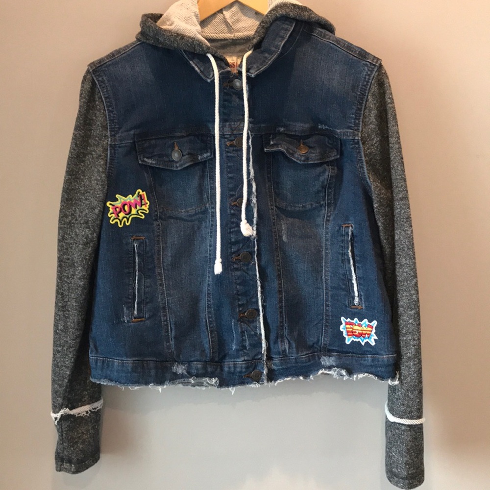 Sequin Jean Jacket - image 6